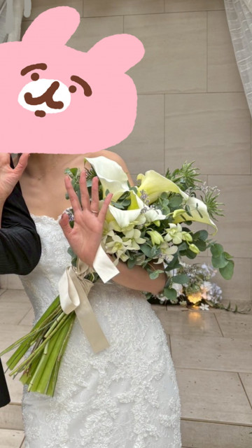 ぜあみさんのブーケ・ブートニアの写真
