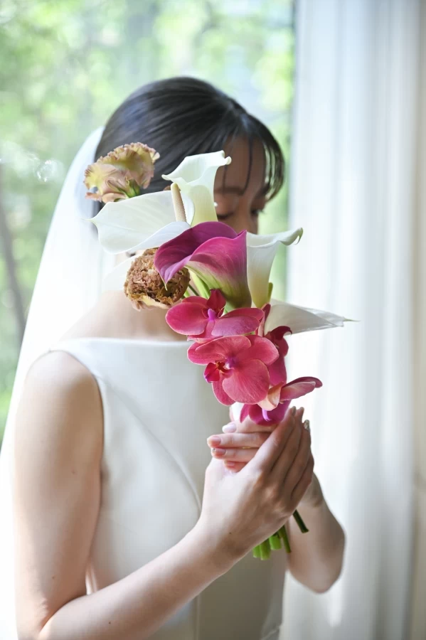 namiさんのブーケ・ブートニアの写真