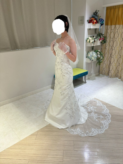ぷんさんのウエディングドレスの写真