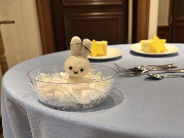 ぷんさんのリングピローの写真