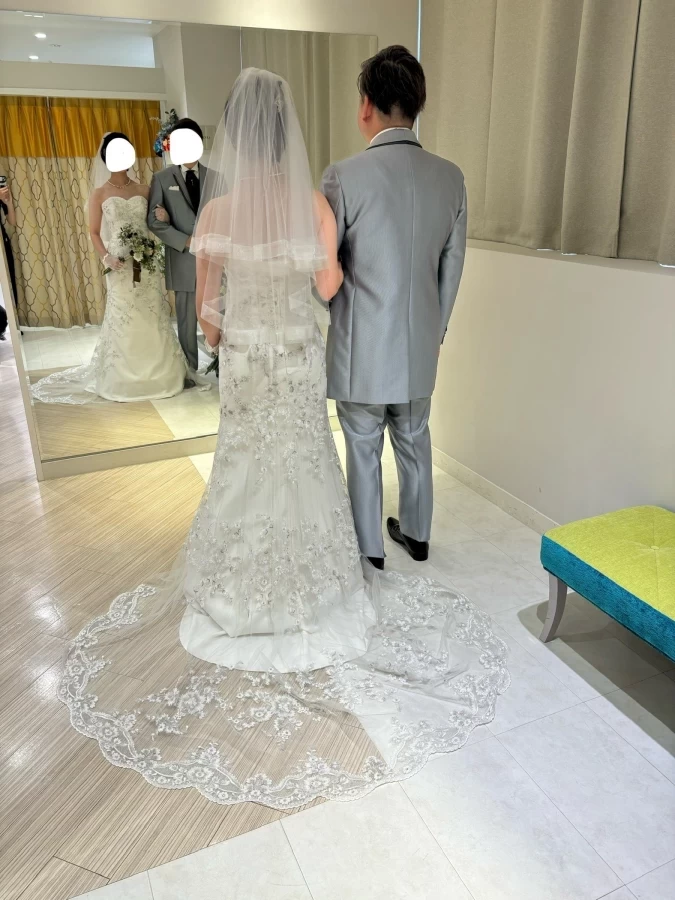 ウェディングドレス　結婚式　ロケーションフォト　背中あき　マーメイド　海外挙式 ウェディングドレス 結婚式 ロケーションフォト 背中あき