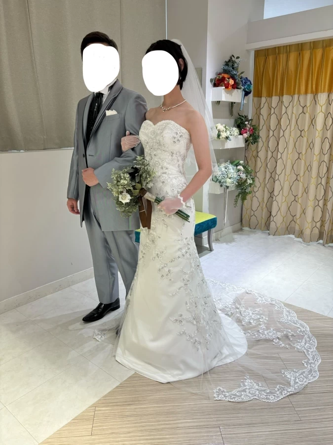 結婚式 前撮り　ロケーションフォト　背中あき　マーメイド　海外挙式　二次会 前撮り ロケーション 結婚式 二次会 海外挙式 フォト 背中開き
