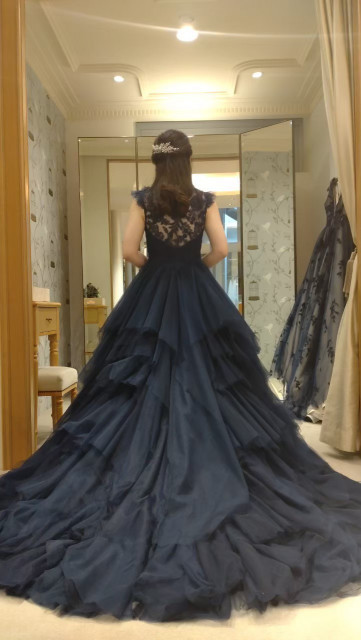ひまわりさんのウエディングドレスの写真