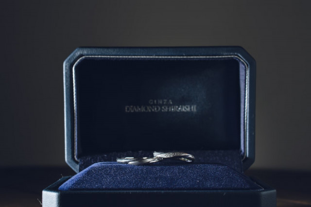 ひまわりさんの結婚指輪の写真
