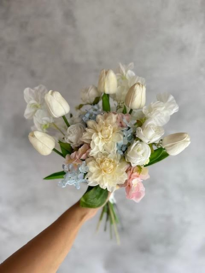 mさんのブーケ・ブートニアの写真