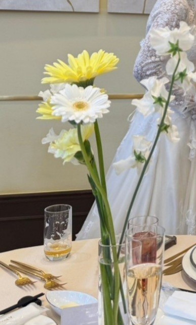 ほんはる。さんの装花の写真