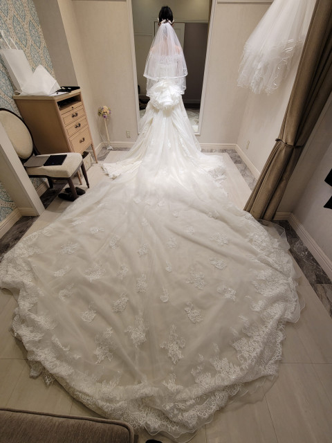 ほんはる。さんのウエディングドレスの写真