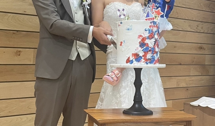 サッカーテーマの結婚式