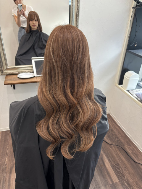 うらんさんのヘアメイクの写真