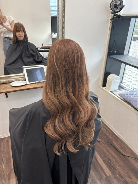 うらんさんのヘアメイクの写真