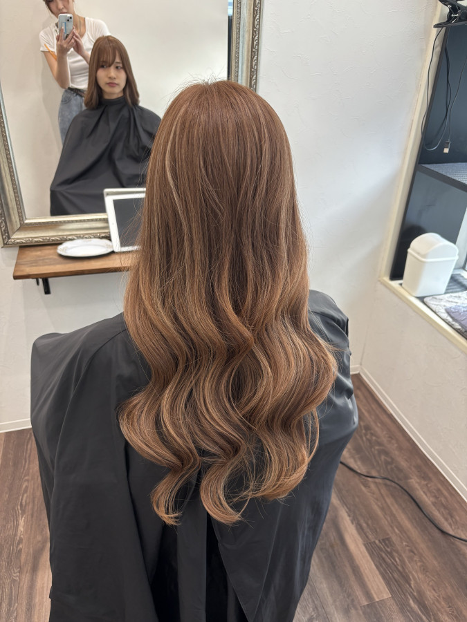 うらんさんのヘアメイクの写真