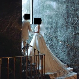 あーりさんのウエディングドレスの写真