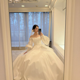 T.S.1109さんのウエディングドレスの写真