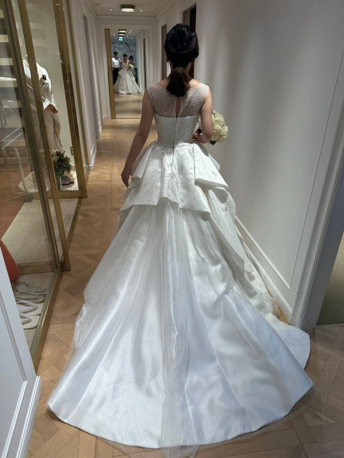 ずっきーさんのウエディングドレスの写真