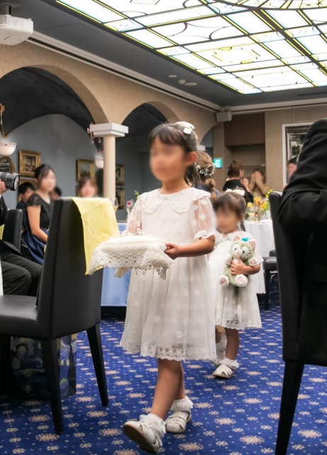 つさんのリングピローの写真