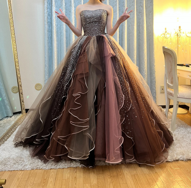 しめじさんのウエディングドレスの写真