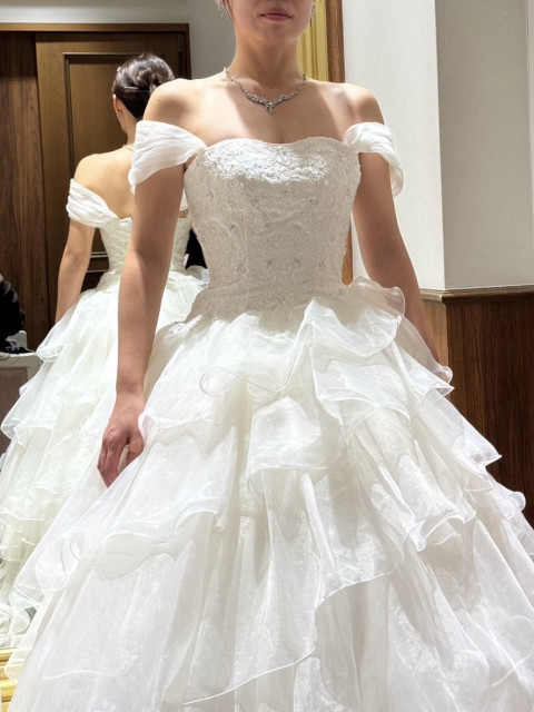 aiさんのウエディングドレスの写真