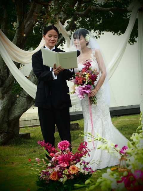 poさんの結婚証明書の写真