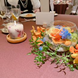 みはさんの装花の写真