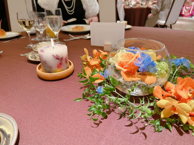 みはさんの装花の写真