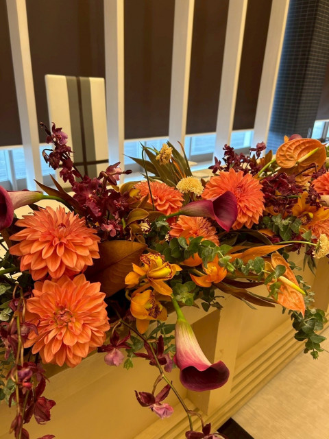 ニックさんの装花の写真