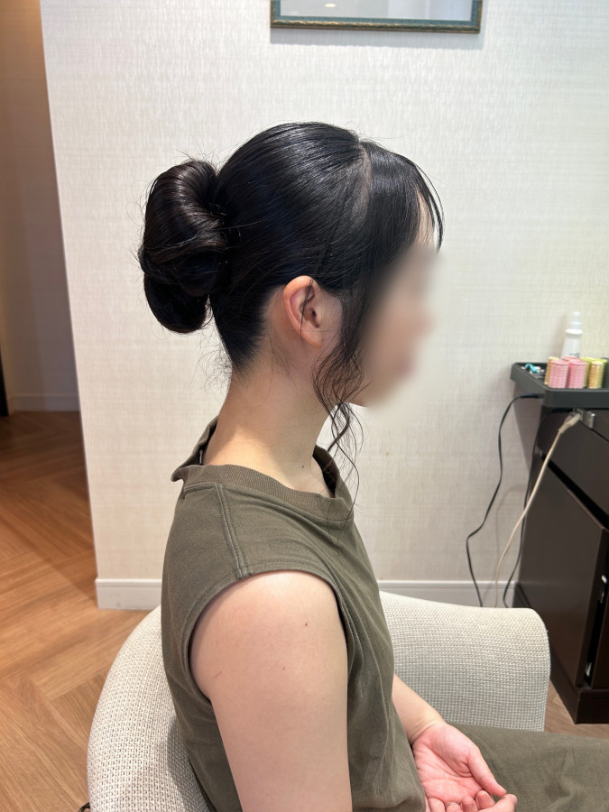 のんちょこさんのヘアメイクの写真