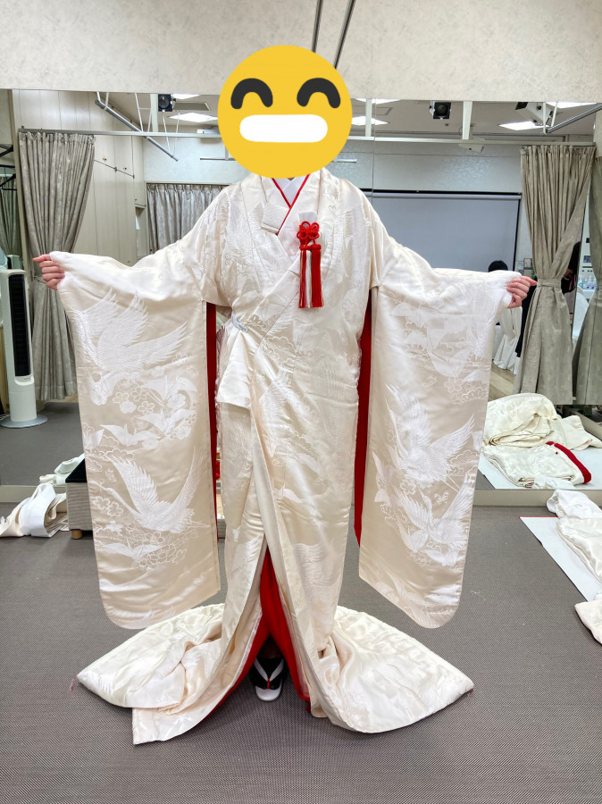 花瓶さんのウエディングドレスの写真