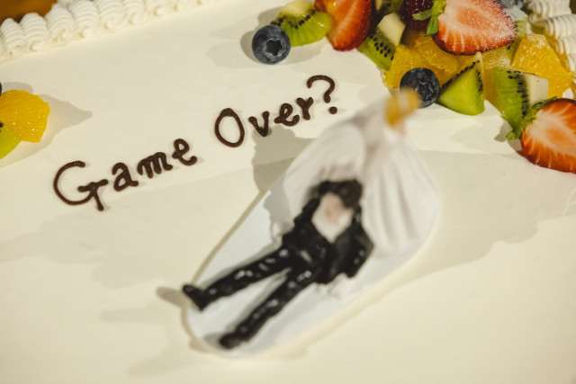 なななさんのウエディングケーキの写真