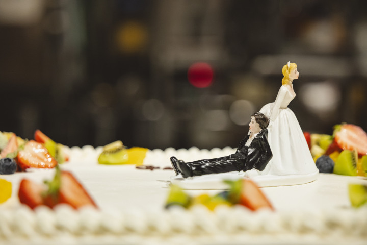 なななさんのウエディングケーキの写真