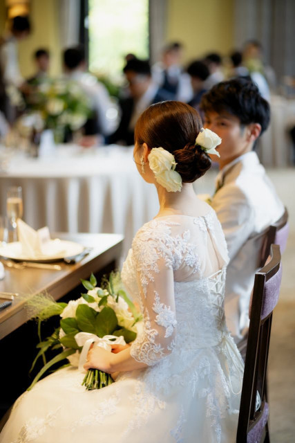 akさんのウエディングドレスの写真