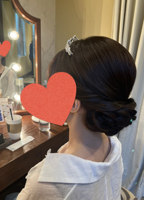 つぶさんのヘアメイクの写真