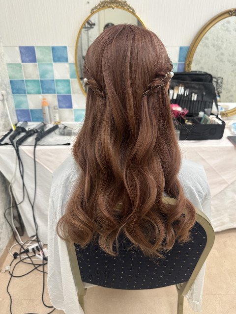 ちはるさんのヘアメイクの写真