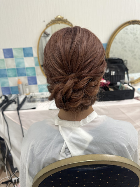 ちはるさんのヘアメイクの写真