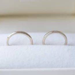 ニッシーさんの結婚指輪の写真