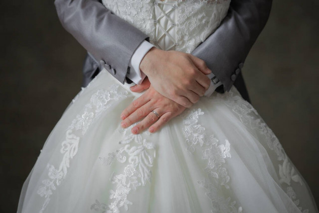 空と藤さんの結婚指輪の写真