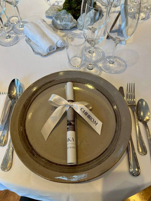 ayk22さんの席次表・メニュー表の写真