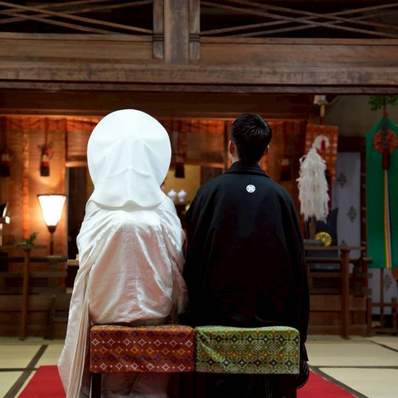 和モダンがテーマの結婚式