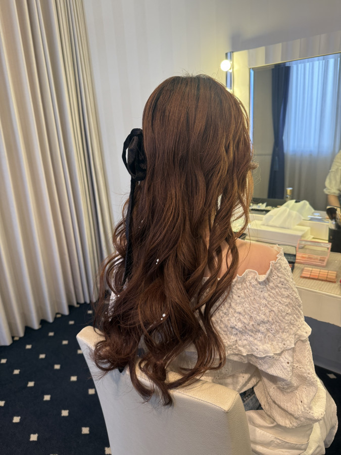 あざらしさんのヘアメイクの写真