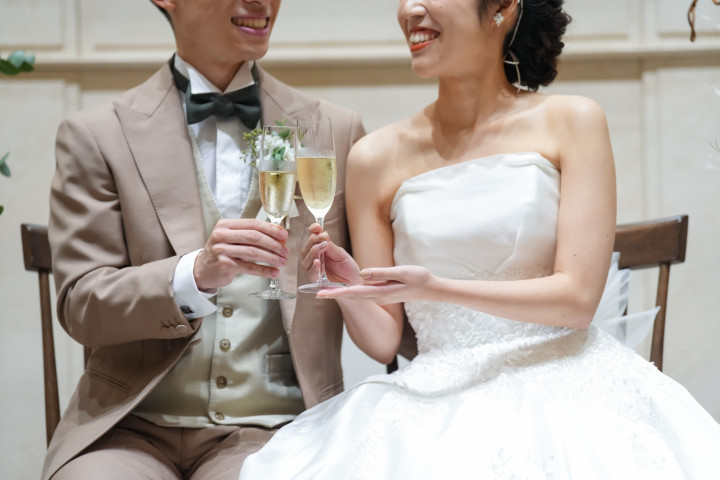 感動で温かい結婚式