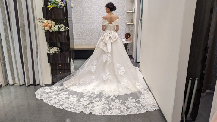 ハッピー2025さんのウエディングドレスの写真