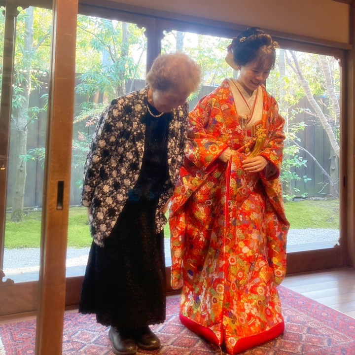 ジャスミンさんの和装の写真