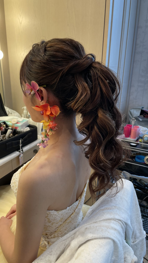 miwaさんのヘアメイクの写真