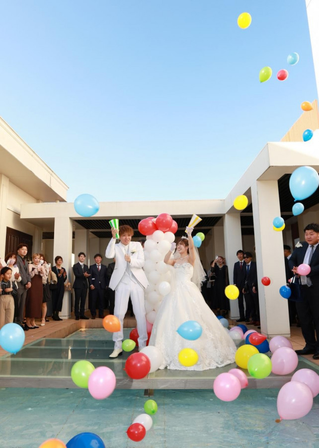 私たちらしい結婚式、最高の1日になりました
