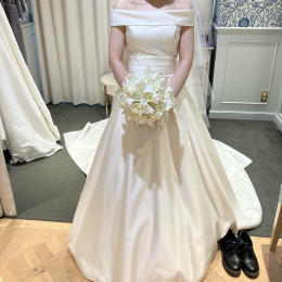 まるさんのウエディングドレスの写真