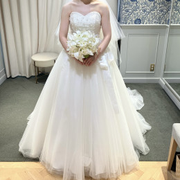まるさんのウエディングドレスの写真