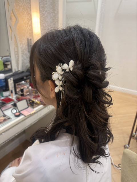 Amさんのヘアメイクの写真