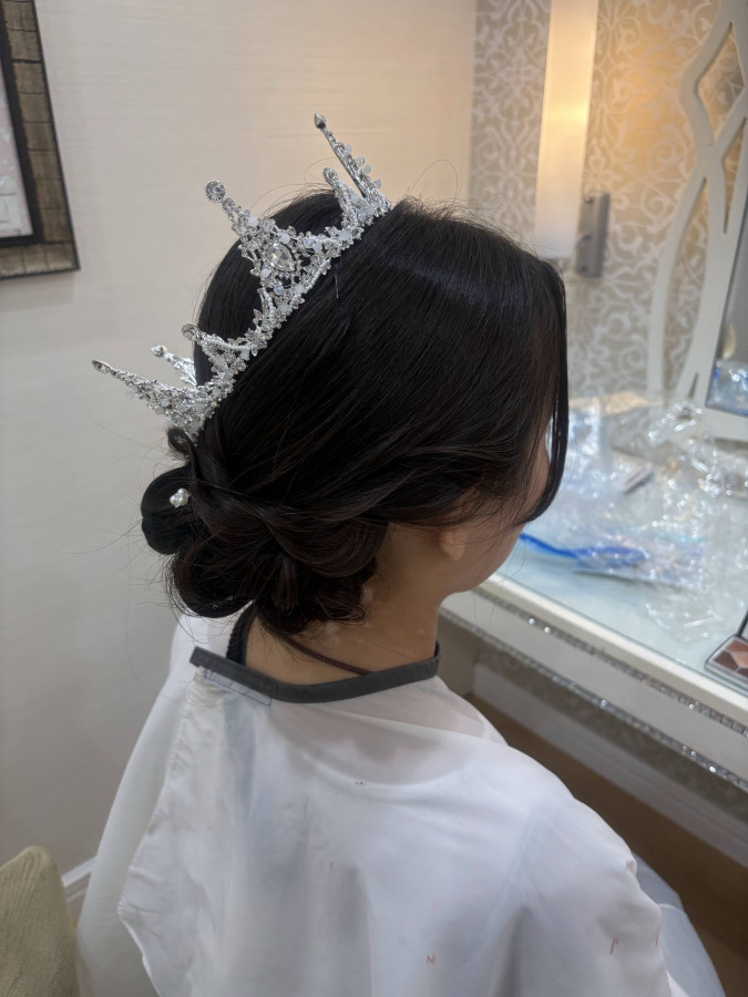 Amさんのヘアメイクの写真