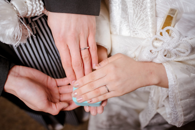 まなこさんの結婚指輪の写真