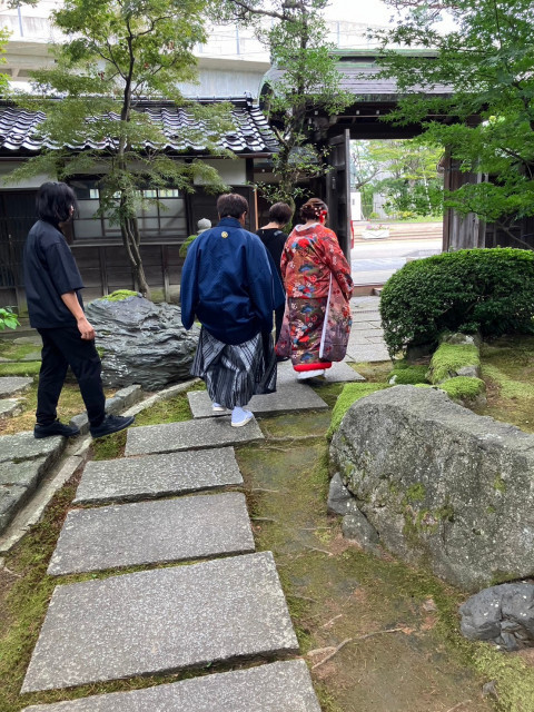 もろかどさんの前撮りの写真