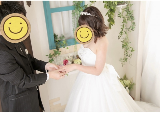 ぽんたさんの前撮りの写真